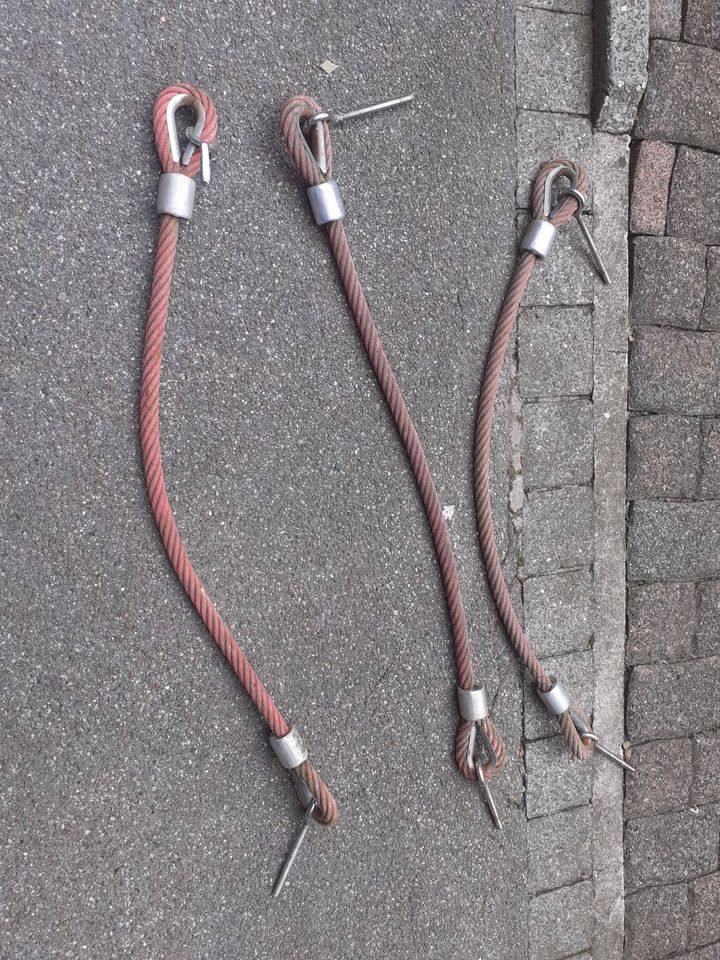 Stricke Taue ca. 120 cm lang, 30 mm dick mit Ösen auf jeder Seite in Essen