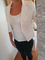 schöner Sommerblazer, AMISU, weiß, Gr. 34 Hessen - Usingen Vorschau