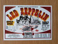 Led Zeppelin Fan Postkarte Nordrhein-Westfalen - Ratingen Vorschau