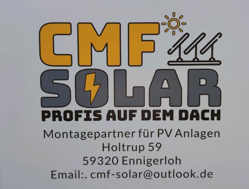 Photovoltaik Montageteam PV Montage aufbau in Ennigerloh