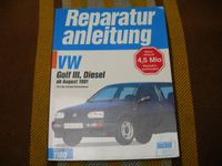 VW Golf 3 Diesel Turbo Diesel Reparaturanleitung Bucheli Kr. Passau - Passau Vorschau