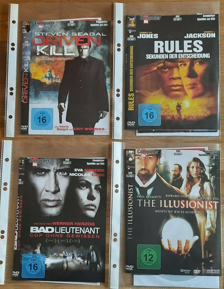 Sammlungsauflösung Computerbild  DVD's mit Filmen in Contwig