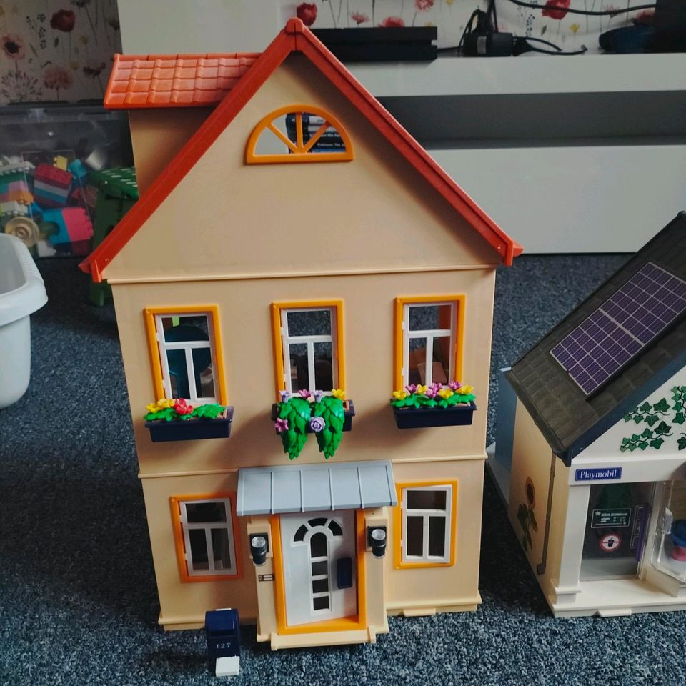 Playmobil Blumenladen, Modegeschäft, Café und Haus. in Wuppertal