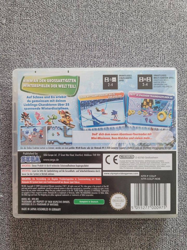 Nintendo DS - Mario & Sonic Bei den olympischen Winterspielen in Braunschweig