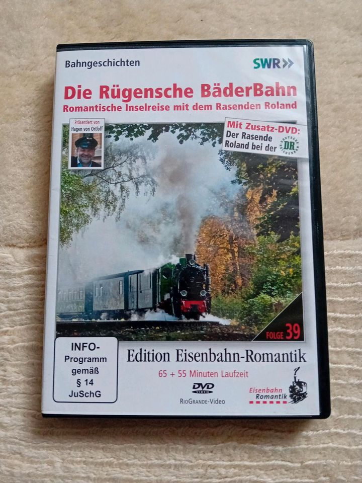 Bahngeschichten SWR Die Rügensche BäderBahn  Rasender Roland 39 in Rottweil