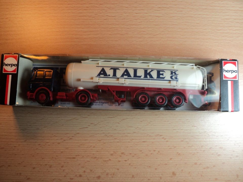 Herpa LKW Daimler-Benz NG 80 Tanksattelzug "A.Talke" OVP in Röhrnbach