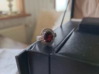 Ring roter Stein 825 Silber lt Punze Schleswig-Holstein - Satrup Vorschau