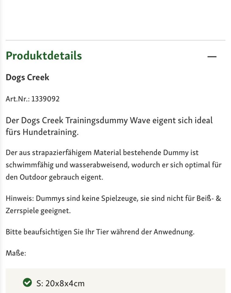 Dummy Dogs Creek in Hattersheim am Main