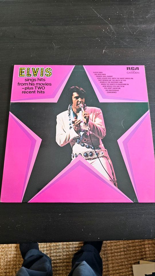 ELVIS Vinyl LP's Diverse in Hamburg