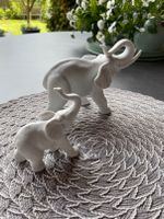 Porzellan Elefant groß und klein - 2 Stück -Rosenthal Studio-Haus Nordrhein-Westfalen - Mönchengladbach Vorschau