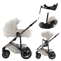 Britax Römer SMILE 5Z - 4in1 Kinderwagen-Set - Soft Taupe LUX - inkl. Babywanne + Sportsitz + BABY-SAFE PRO + VARIO BASE 5Z + XXL-Zubehörpaket - NEU Hessen - Fulda Vorschau