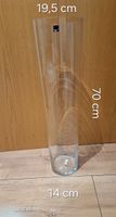 Vase Leonardo, Bodenvase, Glasvase, 70 cm Hessen - Hungen Vorschau