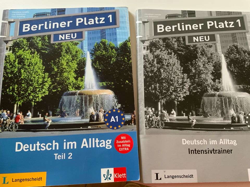 Berliner Platz 1 A1 Deutsch im Alltag Teil 2 und Intensivtrainer in Rantzau