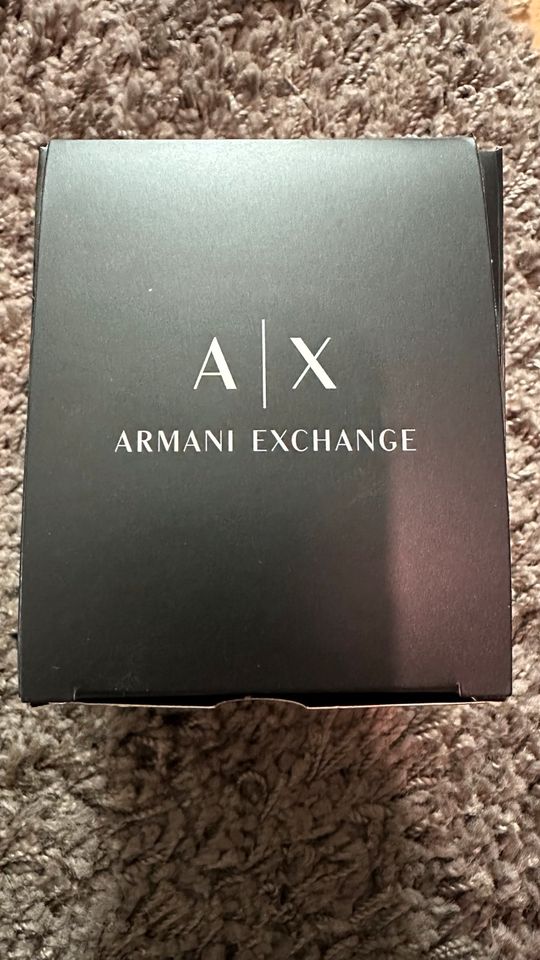 Armani Exchange Chronograph Uhr Gold Damen Edelstahl in Mörfelden-Walldorf