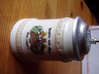 Bierkrug Minikrug Brauerei Brauhaus Döbler Nr.1 Mit Zinndeckel Bayern - Gundelsheim Vorschau