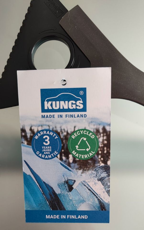 KUNGS Eiskratzer MID-IS - 25cm lang, Anthrazit in Usingen