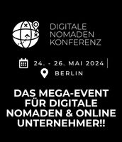 2 Tickets Gold Digitale Nomaden Konferenz Berlin Sachsen-Anhalt - Magdeburg Vorschau
