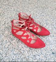 Sandalen Gr. 39 Schnürschuhe Graceland rot Pumps Sandalette Thüringen - Werther bei Nordhausen Vorschau