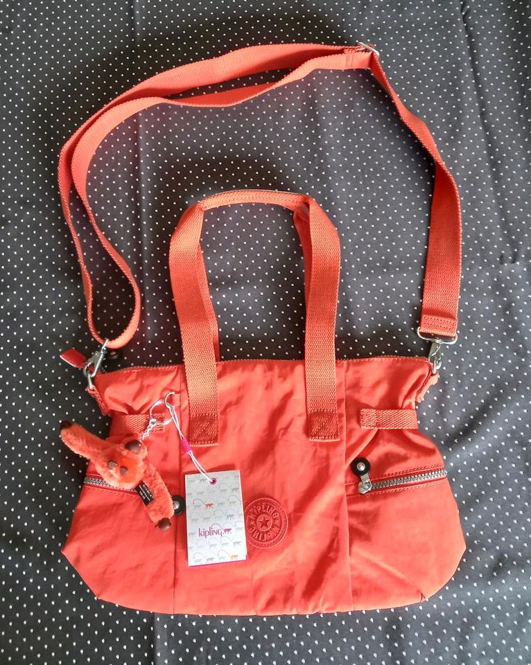 Kipling Tasche Handtasche Shopper Orange Neu in Duisburg