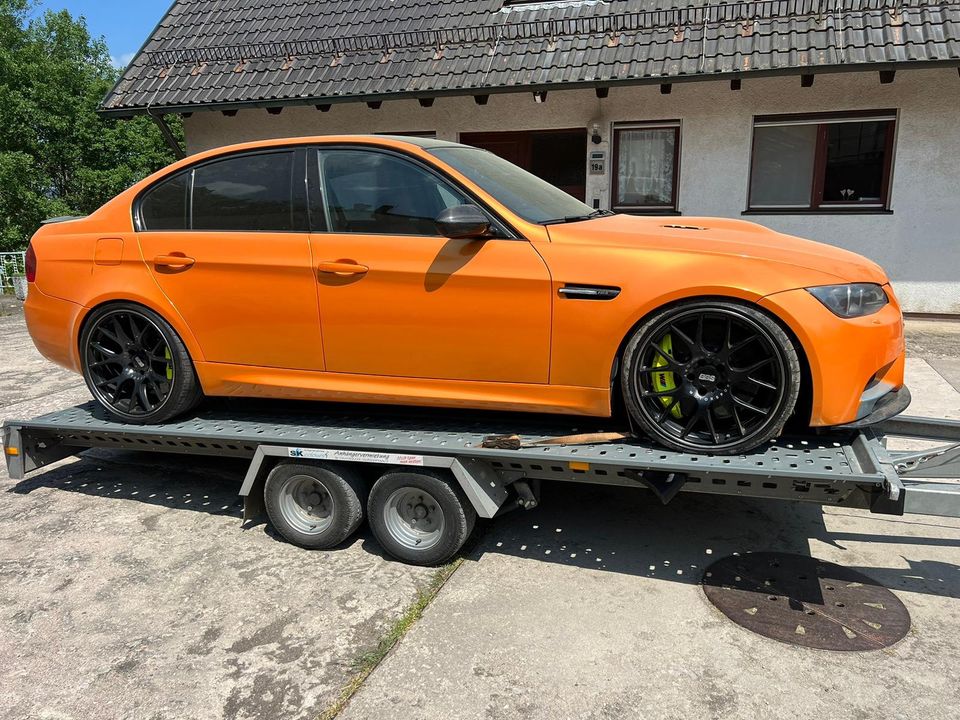 Autoanhänger kippbar Autotransporter zu vermieten leihen mieten ✅ in Neudrossenfeld