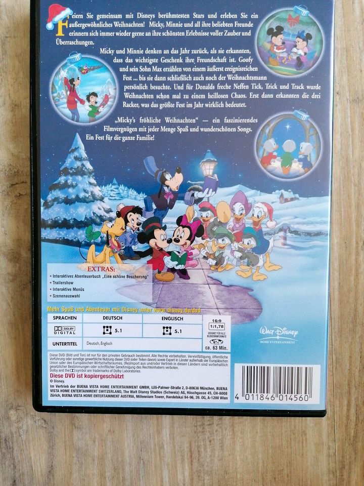 DVD Walt Disney Micky's Fröhliche Weihnachten in Malsch