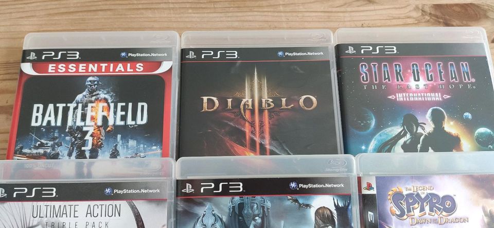 PS3 Spielepaket in Wölfersheim