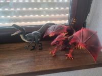 Dino/ Drache von schleich und jurassic world Thüringen - Langula Vorschau