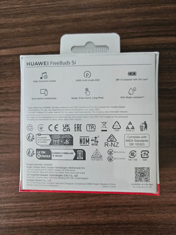 Huawei FreeBuds 5i original verpackt, neu! in Bergfelde