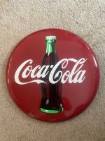 Vintage Coca Cola Schild - Rund 50cm Nordrhein-Westfalen - Hamm Vorschau