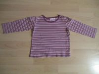 Langarm-Shirt, lila gestreift, Gr. 98/104 Bayern - Niederwerrn Vorschau