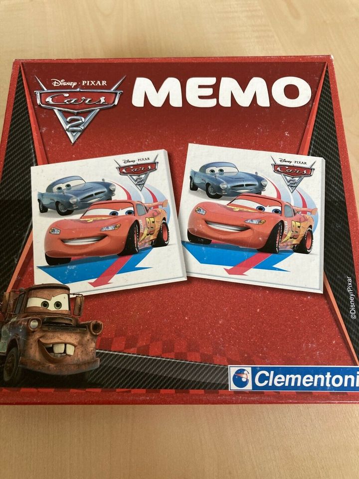 Memory von Cars und englisch*Gesellschaftsspiel* in Hontheim