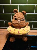 Amigurumi - Häkeltier - Chenille - Hamster Donut-Schwimmring Sachsen-Anhalt - Dessau-Roßlau Vorschau