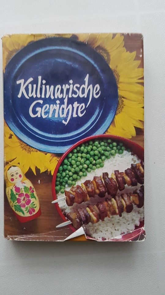 Kochbuch, Kulinarische Gerichte DDR in Lutherstadt Wittenberg