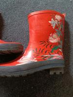 schöne Regenstiefel Gummistiefel Gr. 38 Blumen Bayern - Bad Füssing Vorschau