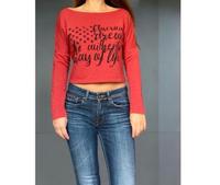 American Dream Pulli Pullover Crop Top bauchfrei warm XS S Hessen - Herborn Vorschau