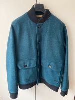 Scotch&Soda Wollblouson Blaugrün mit Rückenmotiv Größe XXL Wandsbek - Hamburg Marienthal Vorschau