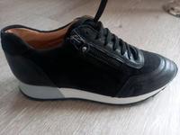 Zanon & Zago Sneaker schwarz Leder Gr 40 Berlin - Wilmersdorf Vorschau