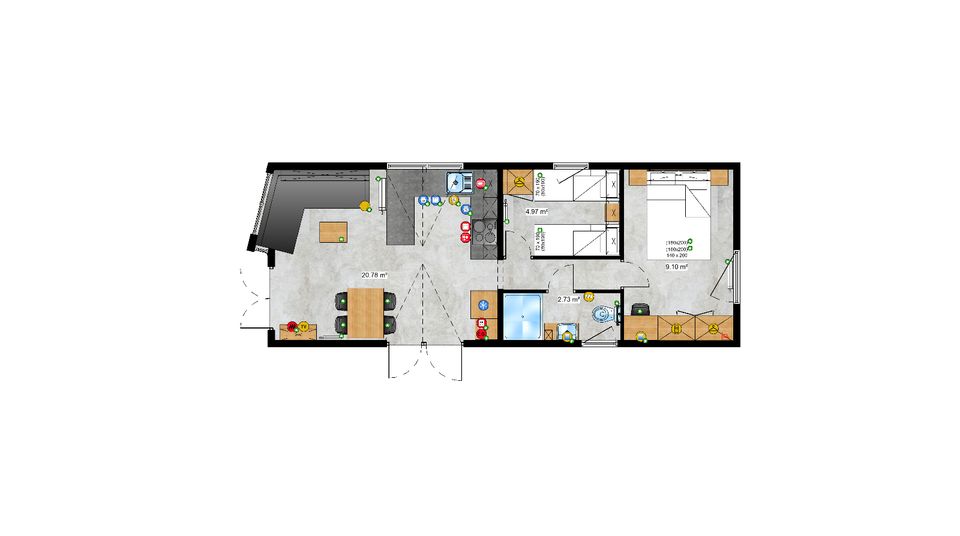 Mobilheim / Modulhaus / Tinyhaus Neu Winterfest Lark Lido KfW40 GeG konform in Gifhorn