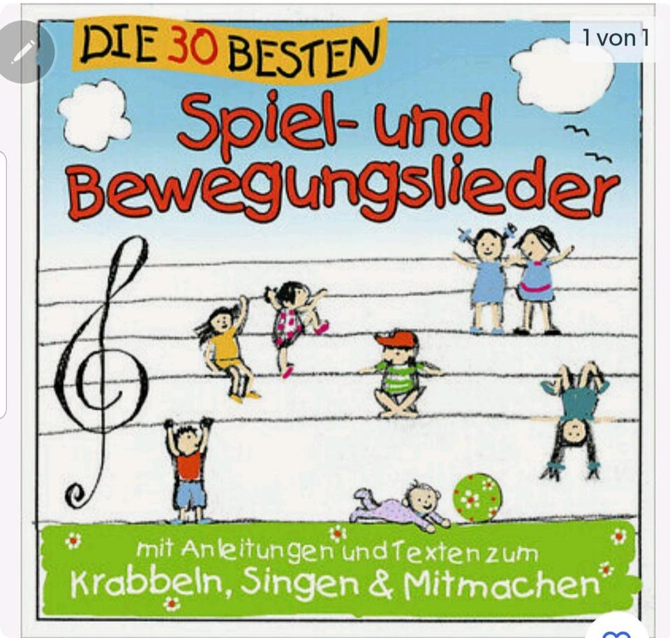 CD Spiel-und Bewegungslieder in Suhlendorf