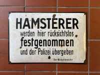 Emailschild Hamsterer werden festgenommen (ca. 40x80 cm) Saarland - Neunkirchen Vorschau