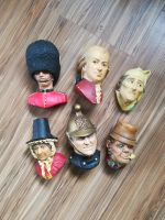 6 Bossons Sammler vintage Köpfe Hessen - Heusenstamm Vorschau