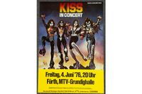 PLAKAT KISS LIVE KONZERT DESTROYER TOUR POSTER FÜRTH 1976 Berlin - Marzahn Vorschau