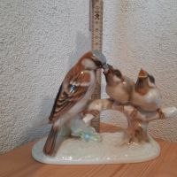 Hutschenreuther Porzellanfigur Spatzenmahlzeit Vögel Spatz Bayern - Waldershof Vorschau