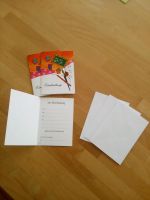 3 Einschulungs Einladungskarten mit Briefumschlag Niedersachsen - Delligsen Vorschau