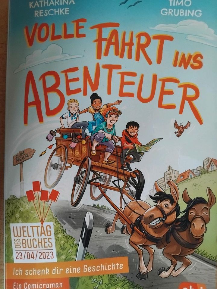 " Volle Fahrt ins Abenteuer " Kinderbuch * unbenutzt * in Leinefelde-Worbis