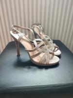 Glitzer high Heels Sandaletten Gr 40 Dresden - Wilsdruffer Vorstadt/Seevorstadt-West Vorschau