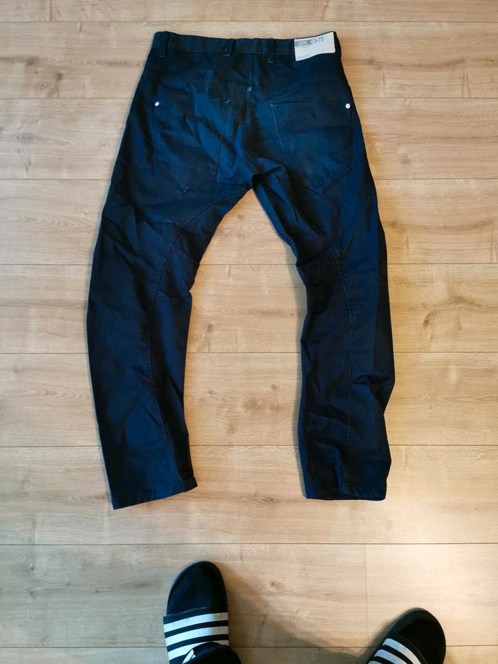 JACK & JONES Hose Anti Fit DALE TWISTED 33 / 32 navy blau in Frankfurt am Main