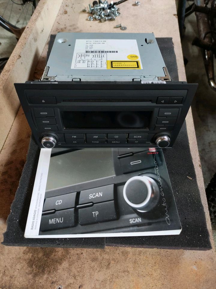 Autoradio Audi Seat Concert 2+ mit Bedienungsanleitung 3R0035186 in Sachsen  - Pirna | Auto Hifi & Navigation Anzeigen | eBay Kleinanzeigen ist jetzt  Kleinanzeigen