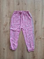 Manguun Hose Gr. 110 rosa mit Blümchen lockere leichte Sommerhose Rheinland-Pfalz - Mainz Vorschau