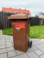 2 Komposttonnen / Mülltonnen braun 80l Bayern - Niederwerrn Vorschau
